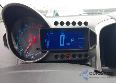 2013 Chevrolet Sonic Lt Auto из США, поврежденный, VIN 1G1JC5SB3D4136864